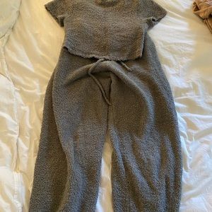 Skims Cozy Set Smoke s/m